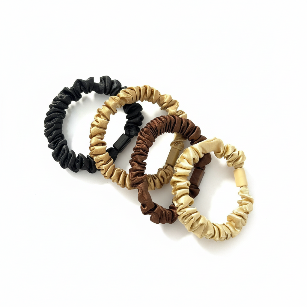 scrunchies satin